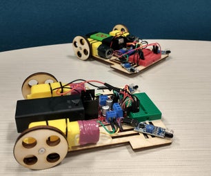 Autonomous Robot Racer: Analog Mode (no Microcontroller Needed)