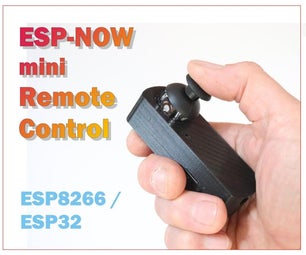 ESP-NOW Remote Control