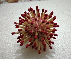 DIY Spiky Craft Ball