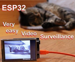 ESP32 Video Surveillance - Very Easy