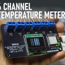 6 Channel Temperature Meter