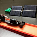 Solar Charged Thrust Cars