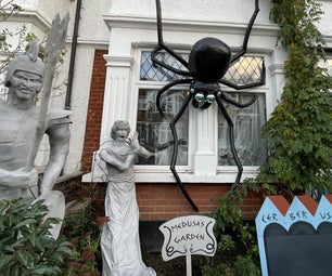 Medusa's Garden Halloween Display