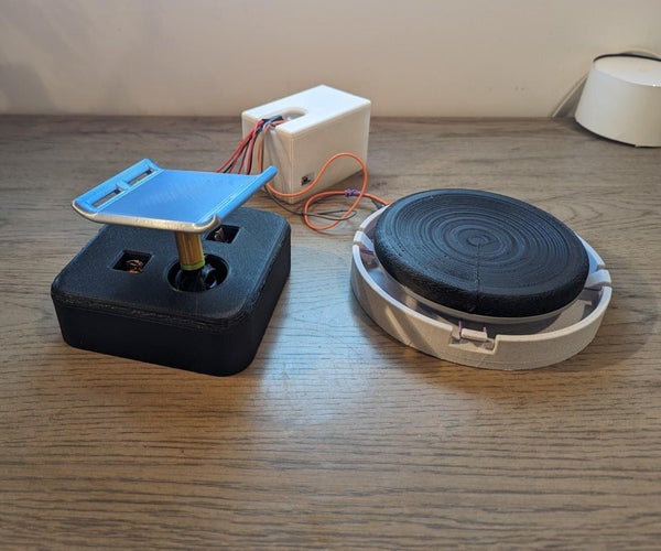 3D Printed Adaptive Game Joystick and Button