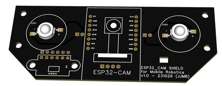 PCB DESIGN - ESP32 CAM & LIGHTS